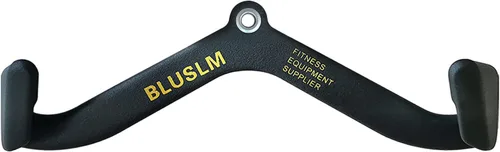 Miniatura 15 de BLUSLM LAT Pull Down Bar for Cable Machine, LAT Pulldown Attachments T-bar V-bar Cable Attachment for Gym, Back Tricep Strength Training Handle