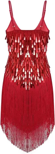 Miniatura 2 de Aislor - Vestido de baile con lentejuelas brillantes para mujer