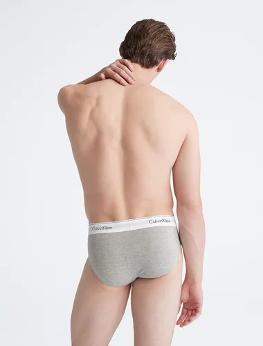 Miniatura 3 de Calvin Klein Calzoncillos modernos de algodón elástico para hombre, paquete de 3