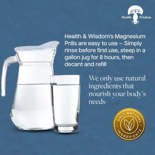 Miniatura 3 de Health and Wisdom Magnesium Prills – Kiln-Dried Magnesium Oxide Beads for Structured “Thin” Water – Long-Lasting, Reusable, NSF/ANSI Certified – Use