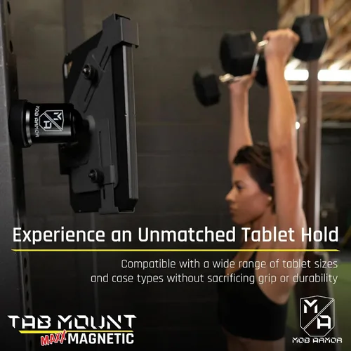 Miniatura 6 de Mob Armor Tab Mount Maxx - Soporte magnético para tablet – Soporte universal para tableta con base magnética para tabletas de 7 a 13 pulgadas