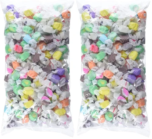 Miniatura 10 de Sweet Candy Original - Surtido de caramelos masticables de agua salada, deliciosos dulces masticables de agua salada a la antigua envuelta