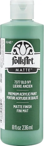 Miniatura 10 de FolkArt Pintura acrílica, 8oz, hoja de acebo