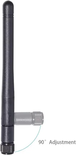 Miniatura 5 de CORONIR WiFi de banda dual 2.4GHz 5GHz 5.8GHz 3dBi MIMO RP-SMA antena macho para enrutador WiFi repetidor de señal inalámbrico tarjeta de red USB