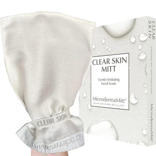 Miniatura 9 de MicrodermaMitt - Guante exfoliante corporal natural, elimina la piel muerta e impurezas