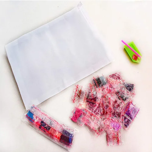 Miniatura 4 de GANBA Paquete de 2 piezas de pintura de diamantes 5D con diseño de princesa por números, para adultos y niños, regalo de dibujo de cristal