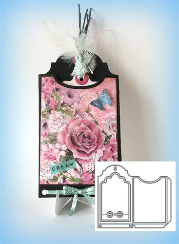 Miniatura 3 de Mvchifay Plantillas de metal para álbumes de recortes, herramienta de bricolaje para manualidades, acero al carbono, para hacer tarjetas de papel