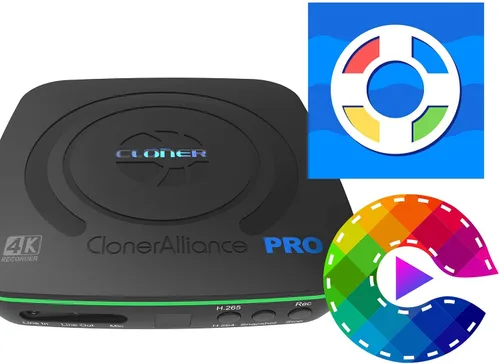 Miniatura 8 de ClonerAlliance UHD Pro, grabadora de video 4K, DVR de captura HDMI con códec H.265/H.264, grabación cinemática de 4K a 24 fps (hasta 4K @30 fps),