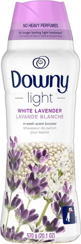 Miniatura 25 de Downy Light - Cuentas potenciadoras de aroma de lavandería para lavadora, aroma de lavanda blanca, 13.4 onzas, sin perfumes fuertes