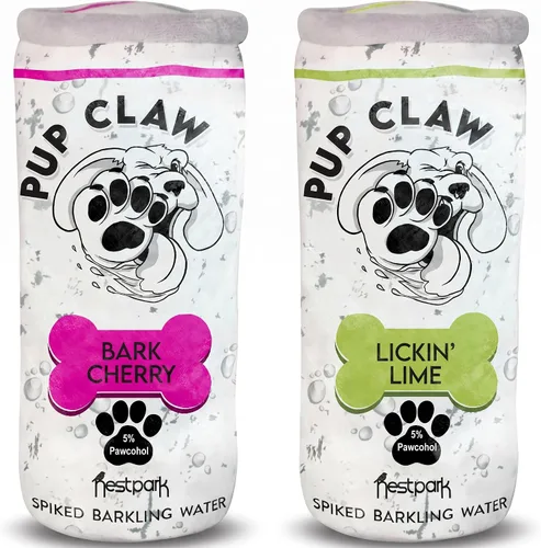 Nestpark Juguetes para perros Pup Claw – Divertidos juguetes de peluche para perros con chirriante y arrugado – Juguete de parodia para perros