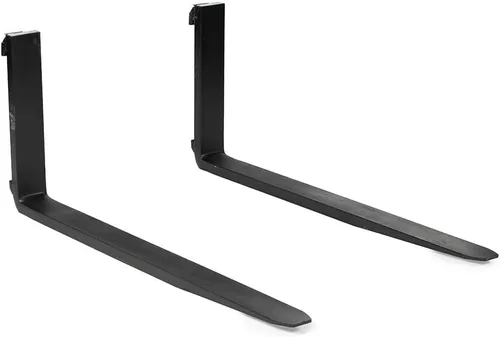 Miniatura 14 de Titan Attachments Cuchillas de la horquilla de la plataforma de 36in, horquillas de la plataforma de la clase II y accesorios