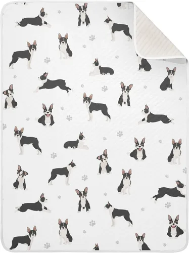 Miniatura 28 de Manta de envoltura para ejercicios de Doberman de algodón para bebés, manta de recepción, manta suave y ligera para envolver para cuna, cochecito