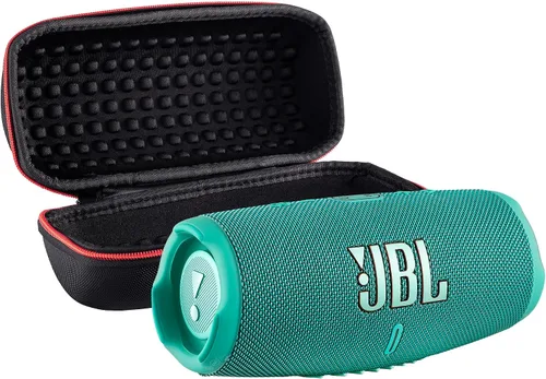 Miniatura 8 de JBL Altavoz Bluetooth inalámbrico Charge 5 (gris) Audio robusto e impermeable IP67 para exteriores con graves profundos y 20H de reproducción