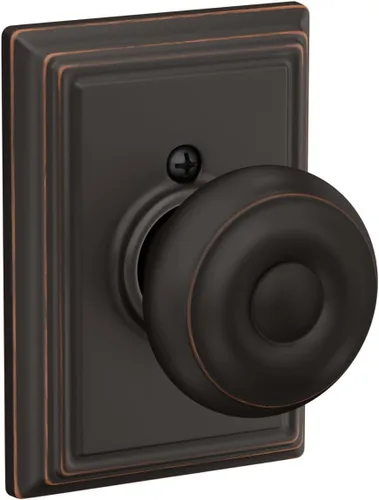 Miniatura 15 de SCHLAGE Lock Company F10GEO625ADD Colección Addison SCHLAGE - Pomo de paso, cromo brillante Cromado brillante