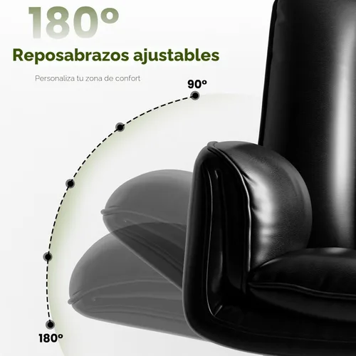Miniatura 4 de HOMRELEXA Silla de oficina Criss Cross con reposabrazos y ruedas, cómoda silla grande y alta, sillas ejecutivas ergonómicas para computadora de Rosa
