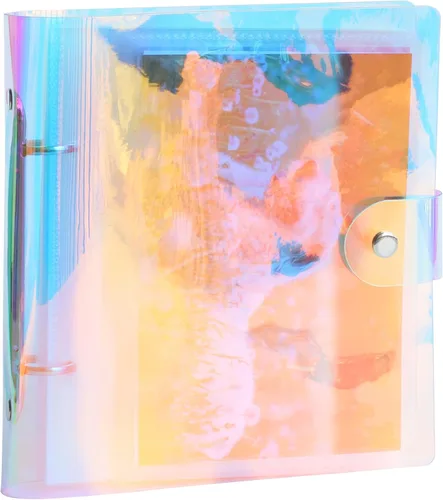 Miniatura 8 de Álbum de fotos holográfico pequeño de 2 x 3 pulgadas, compatible con Fujifilm Instax Mini Film/Polaroid Film/Kpop Photocard Tarjeta de crédito