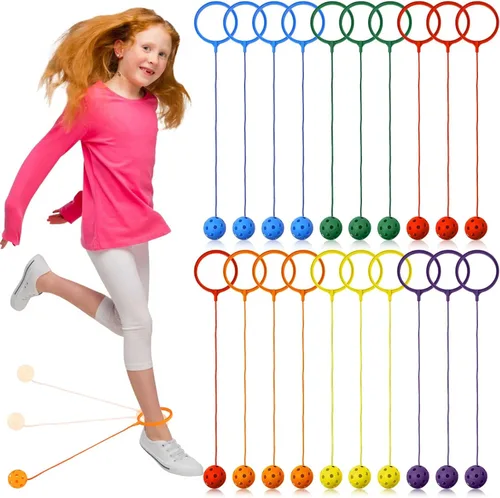 Paquete de 30 bolas de salto para niños, rueda de flash plegable, juego de balón de salto de bolas de salto de colores surtidos juguetes para niños