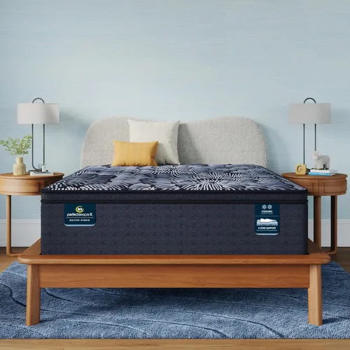 Miniatura 16 de Serta Perfect Sleeper X Knox - Colchón híbrido acolchado firme de 13.5 pulgadas, tamaño Twin XL, 5 zonas de soporte y tecnología de enfriamiento