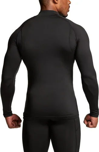 Miniatura 3 de ATHLIO 2 or 3 Pack Men's Thermal Long Sleeve Compression Shirts, TurtleMock Winter Sports Base Layer, Active Running Shirt