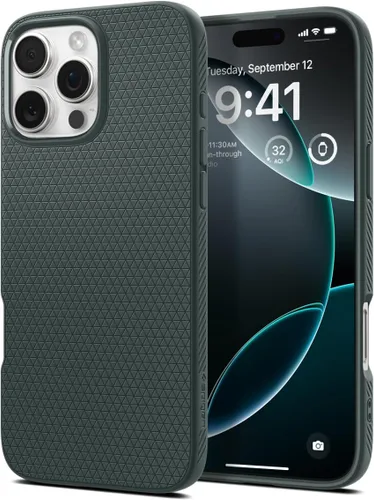 Miniatura 18 de Spigen Liquid Air - Funda diseñada para iPhone 13 (2021), color negro mate