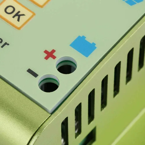 Miniatura 9 de MPPT Controlador Solar MPT-7210A Pantalla LCD Controlador de Energía Solar Aleación de Aluminio Panel Solar Regulador Regulador