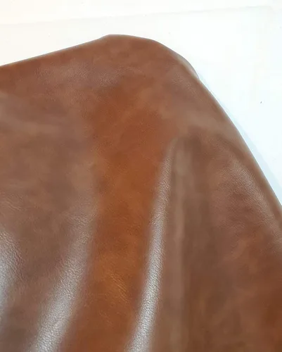 Miniatura 73 de NAT Leathers Muestras de colores marrones y tostados de nuestra piel sintética vegana por yarda, piel sintética 0.9 mm (5 cm de ancho x 5 cm)