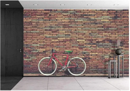 Miniatura 39 de wall26 - Paneles horizontales con patrón de ladrillo gris suave - Mural de pared, papel tapiz extraíble, decoración del hogar - 66x96 pulgadas
