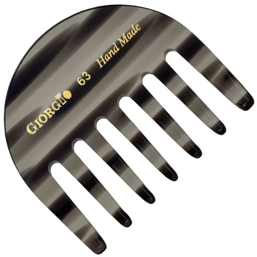 Miniatura 11 de Giorgio G63 - Peine desenredante de dientes anchos, peine de bolsillo y viaje para cabello grueso, desenredante de cabello para el cuidado diario