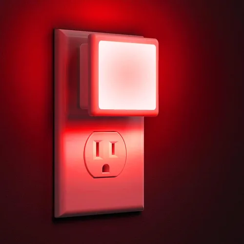 Miniatura 3 de L LOHAS LED 3CCT - Luces nocturnas enchufables a la pared, paquete de 2, luz nocturna enchufable de 0.3 W, del atardecer al amanecer, luz nocturna