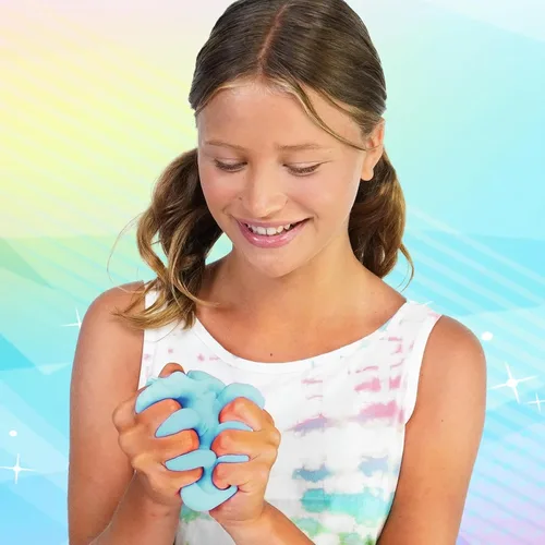 Miniatura 7 de Compound Kings Tarro individual de slime de mantequilla de frambuesa azul, relleno de calcetín para niños y niñas, regalo divertido sensorial