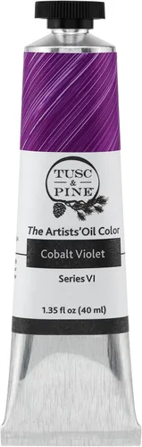Miniatura 198 de Tusc & Pine Pintura al óleo Artist – Alizarin Crimson, 1.4 fl oz, sin amarilleo, consistencia rica y cremosa, carga máxima de pigmento, pinturas al