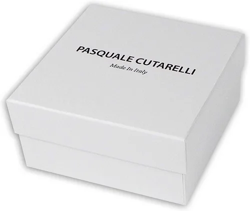 Miniatura 7 de Cinturón de cuero italiano con patrón de cocodrilo para hombre