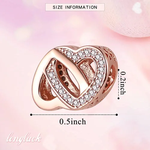 Miniatura 5 de Dije de cielo estrellado natural que se adapta a pulseras de plata de ley 925 con circonitas cúbicas para mujer, pulsera y collar, joyería