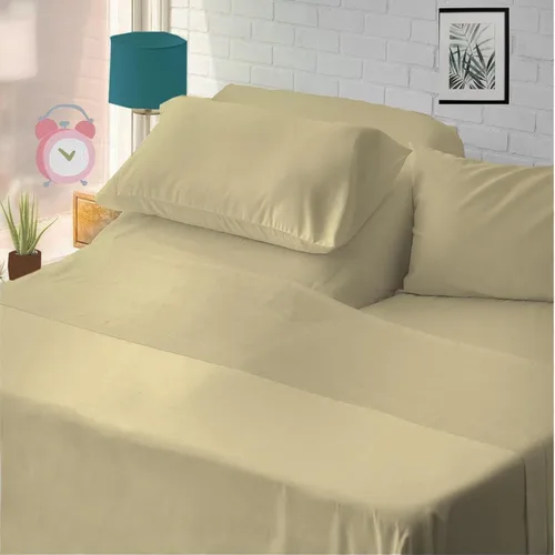Miniatura 49 de Cottingon Juego de sábanas de 4 piezas de tamaño King con cabezal flexible, sábanas divididas de 34 pulgadas para camas ajustables con números