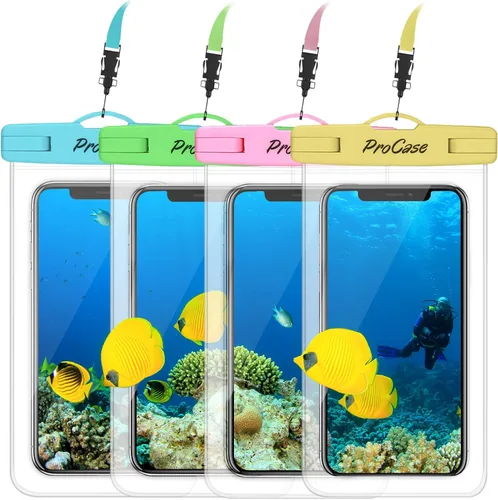 Miniatura 8 de ProCase Funda impermeable para iPhone 17 Air 16 15 14 13 12 11 Pro Plus Max Mini Xs XR X 8 7 Galaxy S23 S22 S21 Ultra Note funda negra bajo el agua