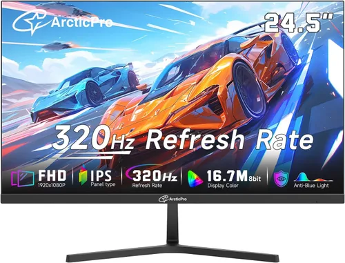 Miniatura 10 de ArcticPro Monitor de 22 pulgadas de 120 Hz, monitor de computadora Full HD (1920 x 1080p), 99% sRGB, contraste 4000:1, sin marco de 3 lados, ultra
