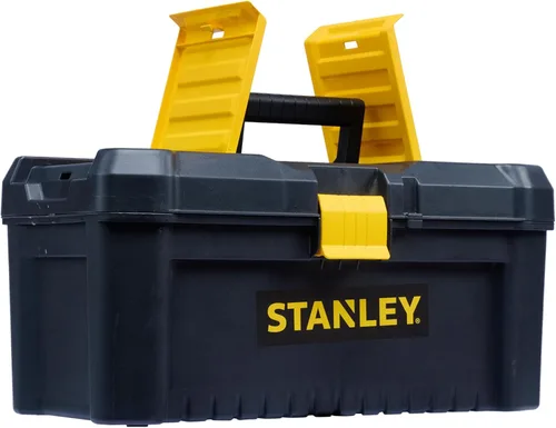 Miniatura 23 de Stanley Caja de herramientas de plástico, caja de herramientas, 16, con cierre de plástico y organizadores, incluye portador extraíble, STST1 75517