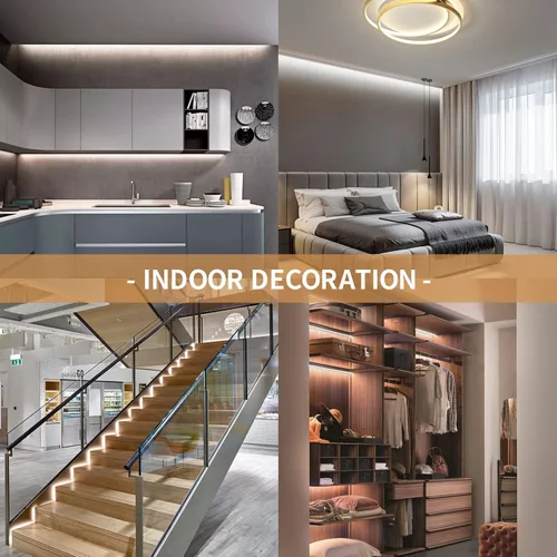 Miniatura 4 de Tiras de Luces LED de Neón Blancas de 12V - 16.4 Pies Flexibles Impermeables Cortables, Luces de Cuerda de Neón de Silicona Flexible para Cocina
