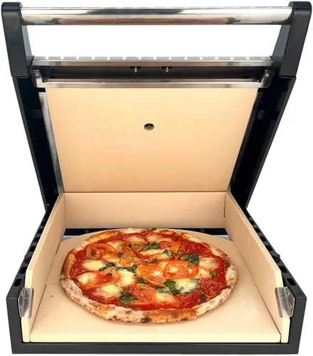 Miniatura 6 de Megamaster Horno portátil de propano para pizza, accesorio perfecto para asar y cocinar al aire libre, barbacoas, portón trasero, campamento
