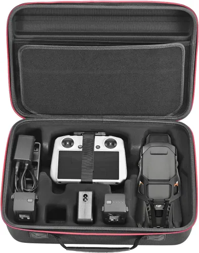 RLSOCO Funda rígida para DJI Mavic 3 Pro/Mavic 3 Pro Cine con DJI RC Pro Compatible con: cuerpo de dron Mavic, controlador RC/RC Pro, hélices, Funda