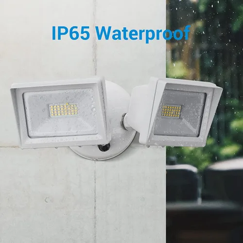 Miniatura 6 de DEWENWILS Luz de inundación LED de 5400LM del anochecer al amanecer al aire libre, 62W 5000K luz de seguridad LED con fotocélula IP65, impermeable