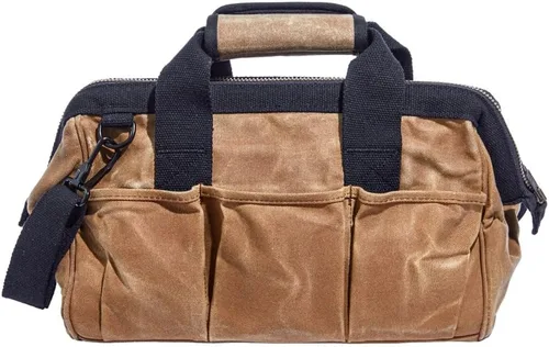 Miniatura 2 de Readywares Bolsa de herramientas, bolsa de herramientas de lona encerada resistente para equipo, herramientas, suministros y equipamiento