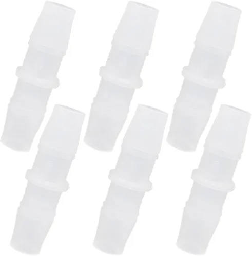 Miniatura 10 de Accesorio de púa para manguera de plástico, conectores de tubería de 3/4" x 3/4", empalmador con púas reparador, adaptador de unión, 6 piezas