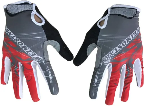 Miniatura 2 de JPOJPO Guantes de ciclismo para hombres y mujeres, guantes de bicicleta de dedo completo, almohadilla de gel 3D cómodos