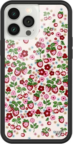 Miniatura 22 de Wildflower Fundas - Realización Par x Devon Lee Carlson, Compatible con Apple iPhone 13 Pro Max Rojo, Ranas, Colaboración - Protector de Par
