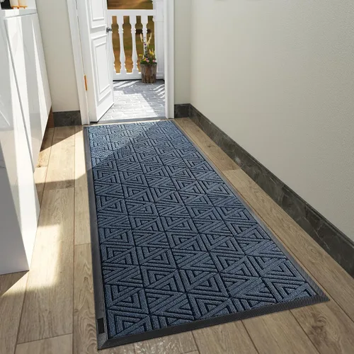 Miniatura 54 de Yimobra Alfombra para Puerta Delantera Exterior Entrada 29.5x17, Impermeable Resistente Alfombras Exteriores para Puerta Delantera, Alfombra