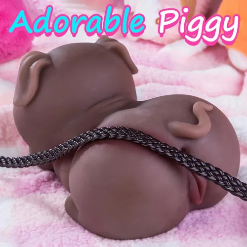 Miniatura 2 de Muñeca sexual realista para hombres, masturbador masculino de cerdo con vaginal apretado y anal profundo, juguete sexual de tamaño completo, lindo