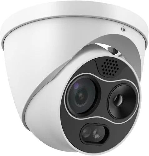 Miniatura 3 de EmpireTech IPC-TPC124X-AI - Cámara térmica de 4 MP 1/2.7 pulgadas, mini torreta CMOS, cámara IP inteligente AI, canales visibles y térmicos, fusión