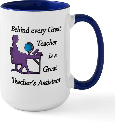 Miniatura 26 de CafePress Taza de café de cerámica para profesor/matemáticas inglesas, taza de té de 15 onzas