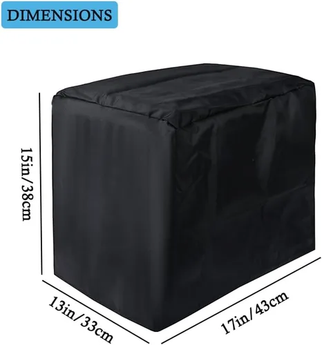 Miniatura 2 de SUNSURE Cubierta universal para máquina de hielo, cubierta para máquina de hielo 420D, resistente al polvo, cubierta portátil para máquinas de hielo